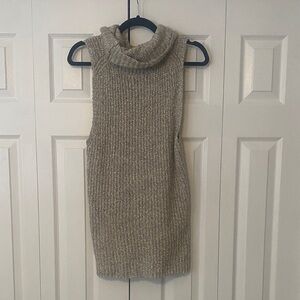 Aeropostale Tan Cowl Neck Sweater
